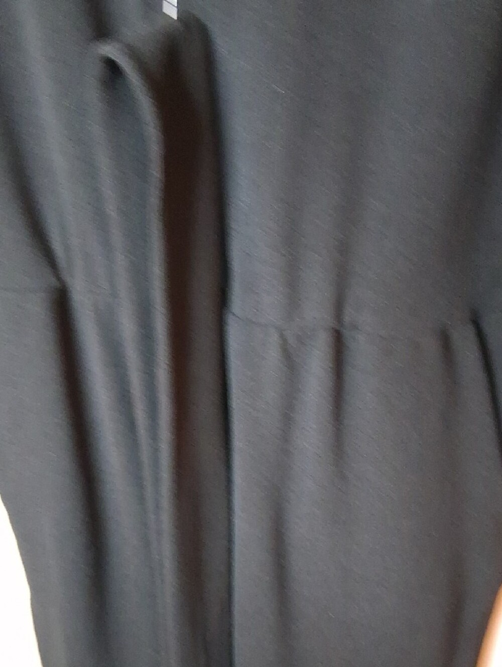 Prologue Women's Size Small Black Midi Jumpsuit with V-Neck and Tie Waist - Picture 3 of 9